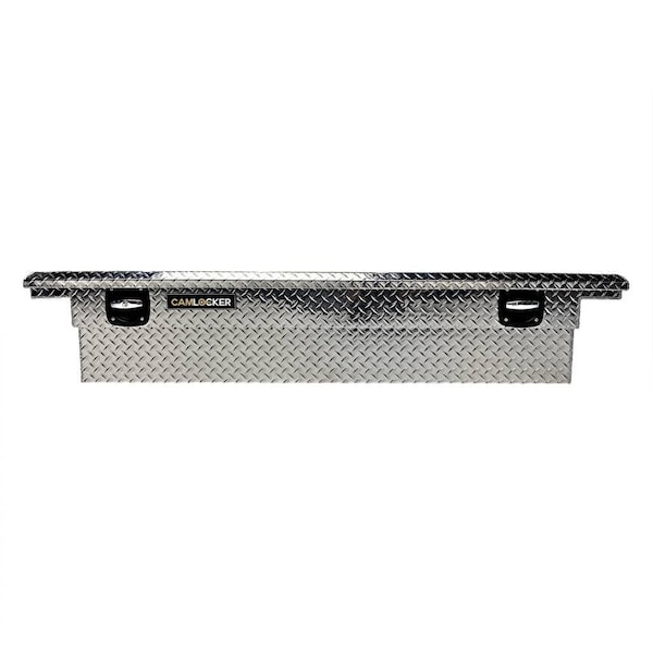 60 in Crossover Truck Tool Box For Ford Maverick, Polished Aluminum